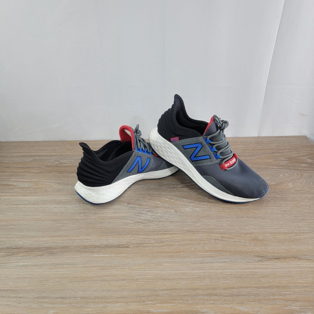 Mens New Balance Fresh Foam Running‎ Shoes Athletic Lightweight Gray Blue Size 9